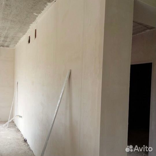 Штукатурка стен механизированная / машинная