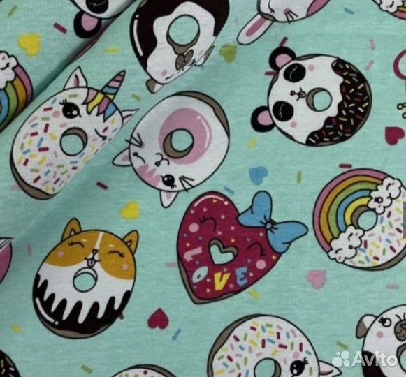 Ткани на отрез, трикотаж, лоскут, кулир