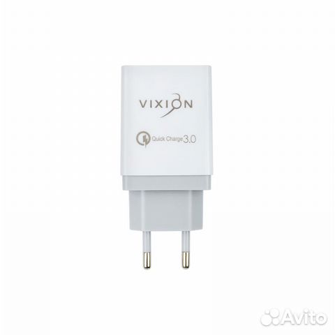 Блок питания vixion H3 1xUSB QC3.0 2xUSB 2.1A