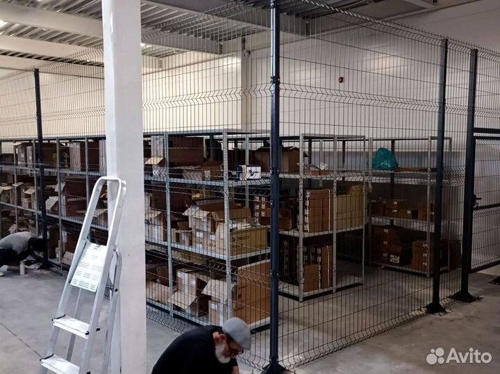 Забор из 3D сетки под ключ + Установка + Доставка