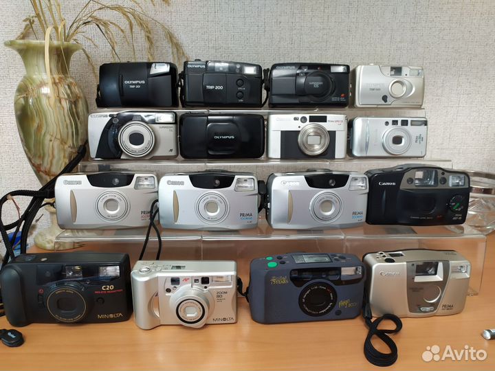 Пленочный фотоаппарат olympus trip505