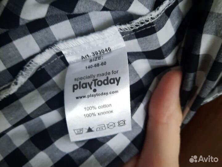 Рубашка для мальчика 140