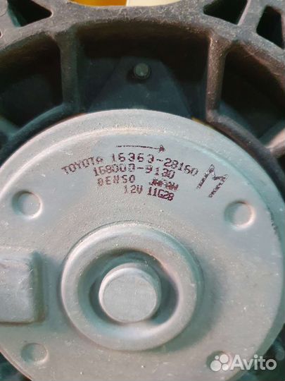 Моторчик радиатора toyota lexus тойота лексус