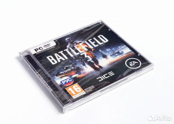Диск для PC Battlefiled 3 нераспечатанный/силдовый