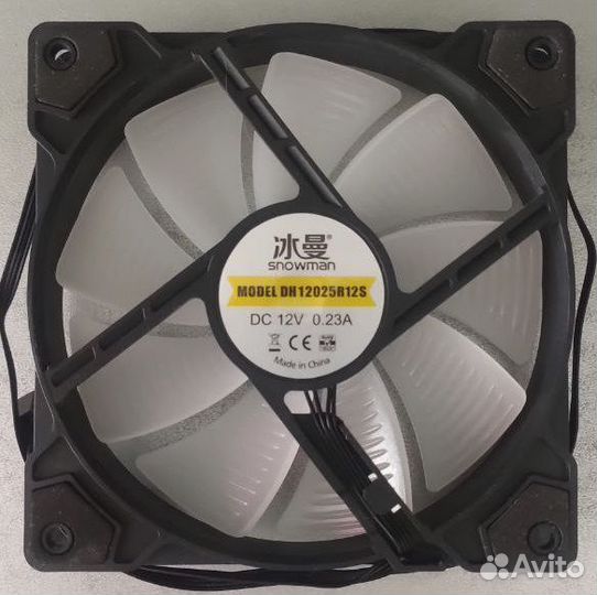 Кулер для процессора Thermaltake и корпуса snowman