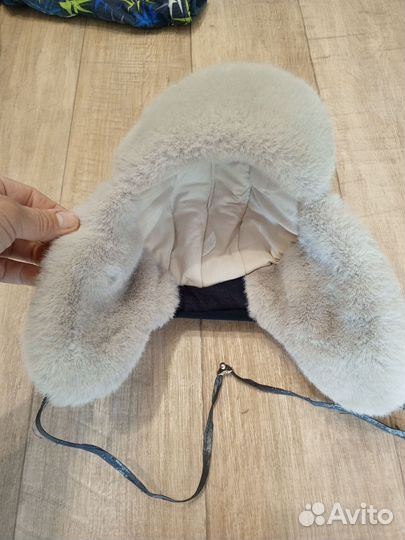 Шапка для мальчика зимняя 52