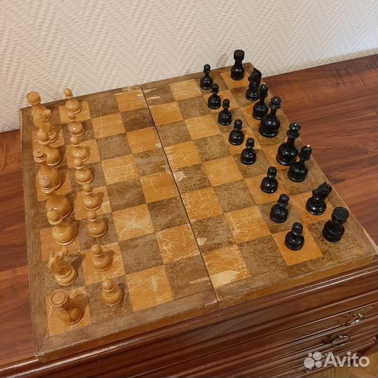 Шахматы деревянные