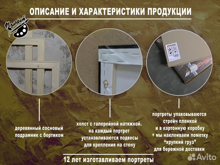 Портрет Сталина и Ленина