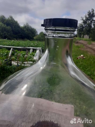 Бутыль стеклянная 50 литров