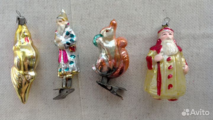 Ёлочные игрушки СССР