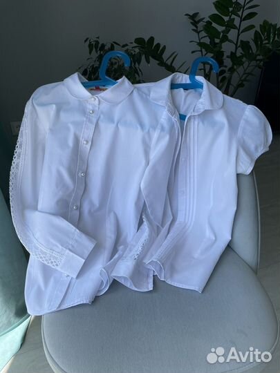 Блузка на девочку 146 школьная