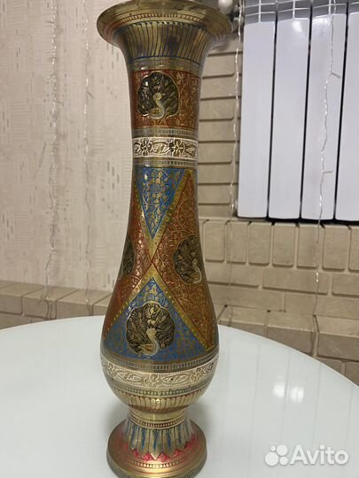 Ваза Индия латунь