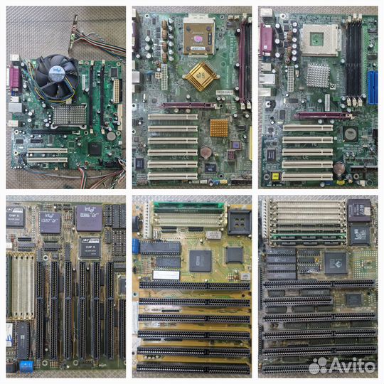 Материнские платы с процессором
