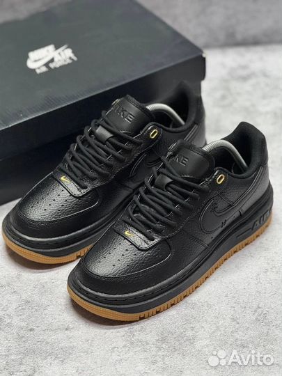 Кроссовки Nike Air Force 1 Low Luxe Black Gum