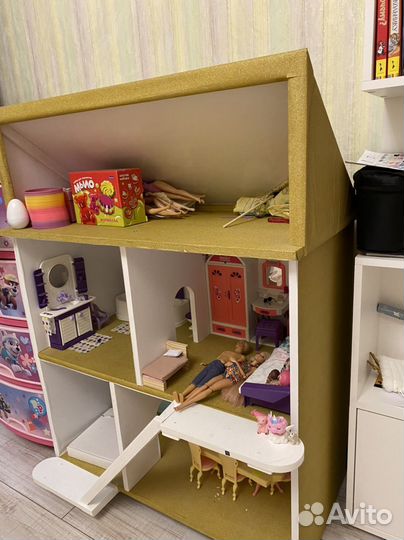 Домик для кукол барби