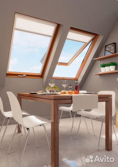 Мансардные окна fakro