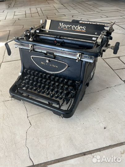 Печатная машинка mercedes