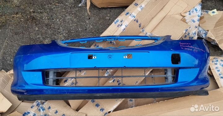 Передний бампер Fit