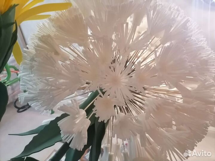 Торшер розы, пионы, одуванчики, ромашки, подарки