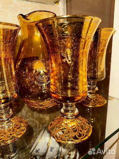 Графин и бокалы италия