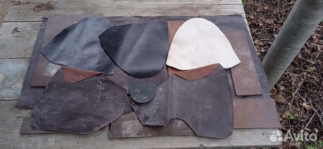 Комплект кроя хромовых головок к сапогам