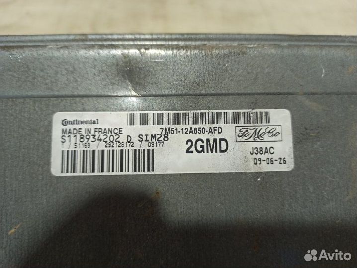 Блок управления двигателем (эбу) Ford Focus CB4