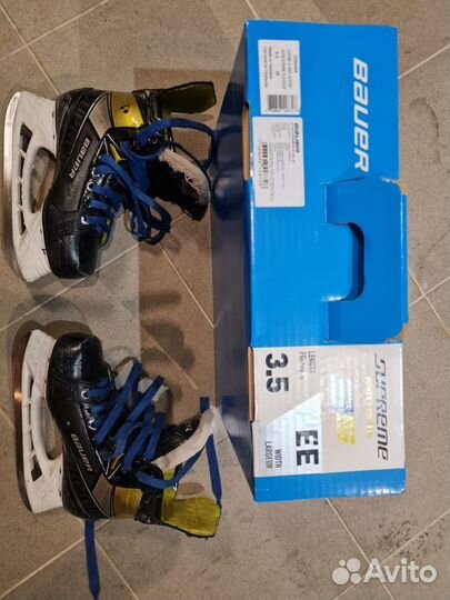 Хоккейные коньки бауэр 3S(Supreme), X2,9(Vapor)
