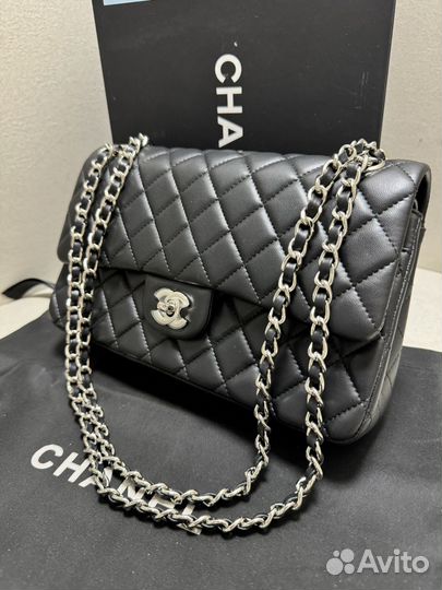 Сумка женская Chanel flap bag черная