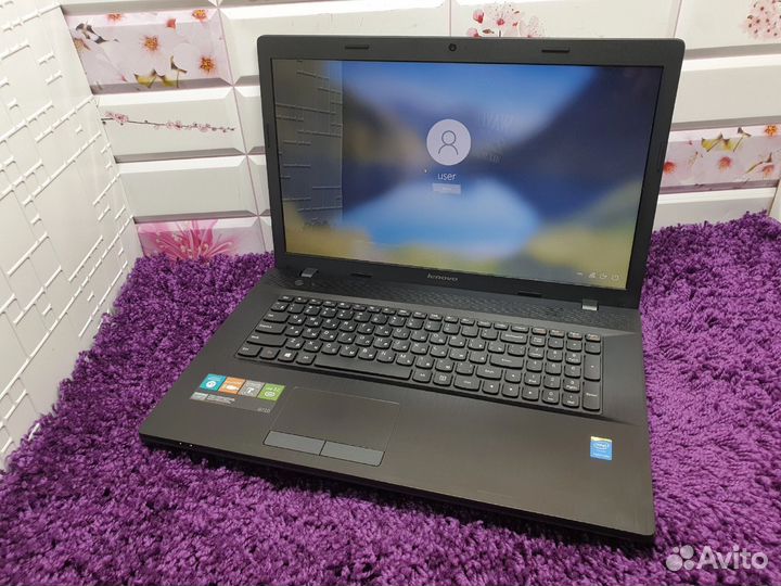 Lenovo 17.3 дюйма intel core i3 ssd120gb озу8гб