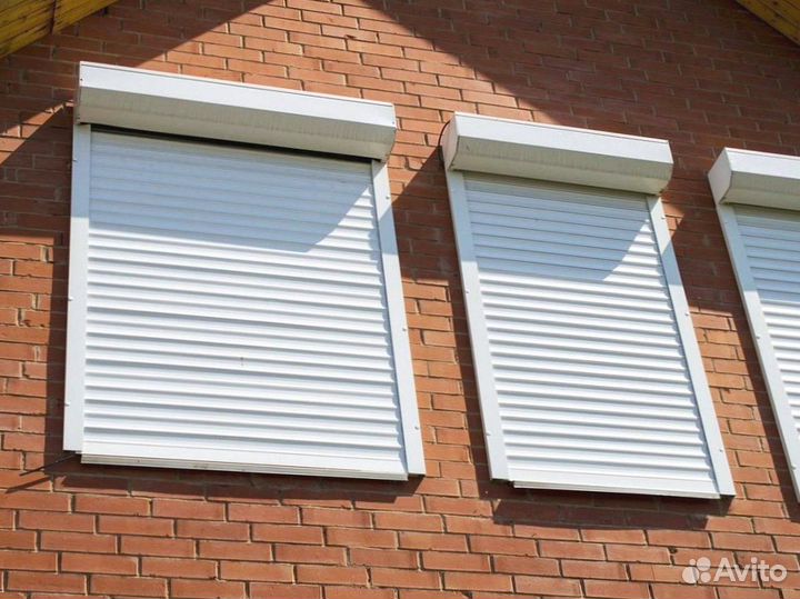 Рольставни на окна наружные