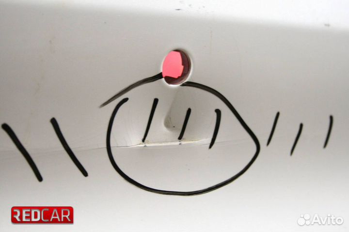 Бампер зад AMG Mercedes W222 S (13-17)