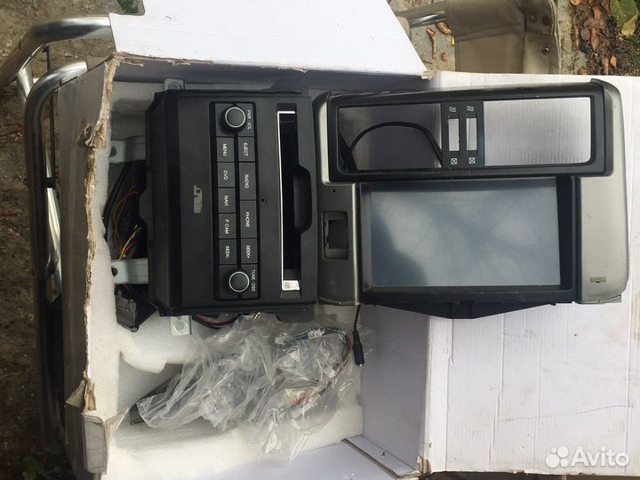 Магнитола toyota land cruiser prado