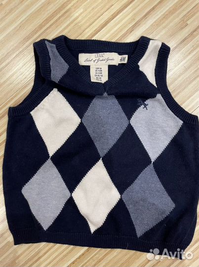 Жилетка с рубашкой H&M