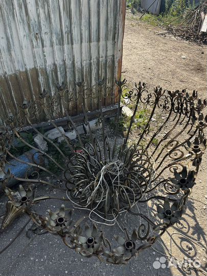 Люстра 19 века ручной работы