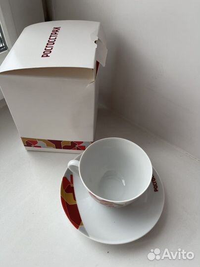 Чашка с блюдцем лфз