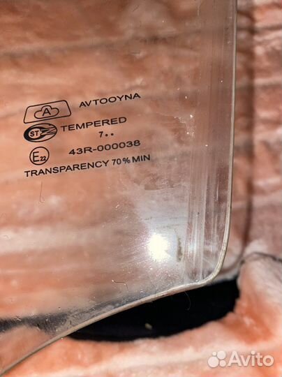 Стекло переднее левое на Daewoo matiz