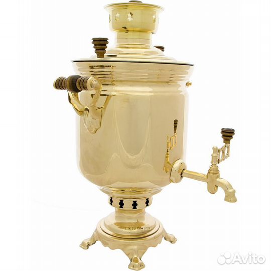 Самовар на дровах 5 - 7 литров Тульский