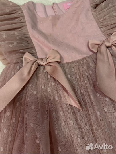 Платье для девочки праздничное 98-104