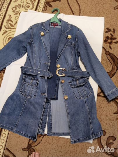 Френч джинсовый с джинсами