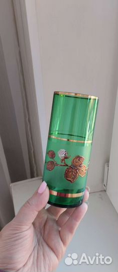 Набор графин и стаканы богемия