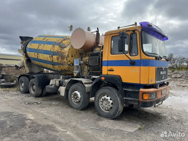 Автобетоносмеситель MAN F2000, 1998