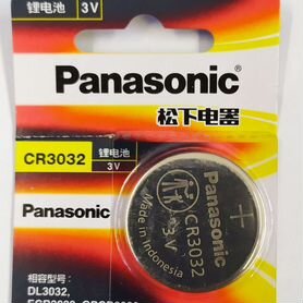 Батарейка литиевая cr3032 Panasonic 3032 3V