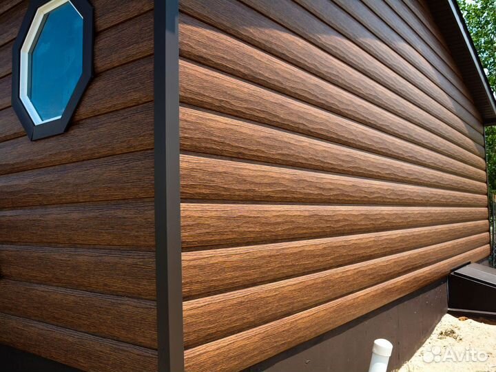 Сайдинг металлический для отделки