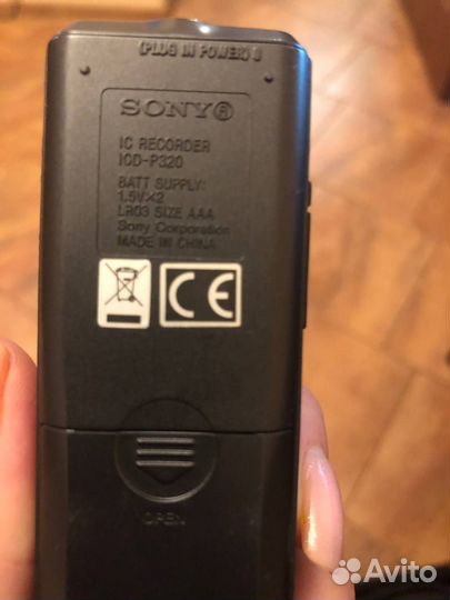 Диктофон sony