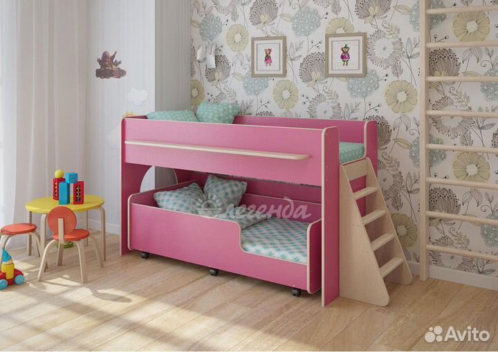 Кровать чердак