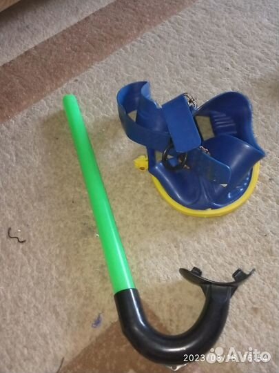 Очки,шорты,круг,маска и трубка для купания