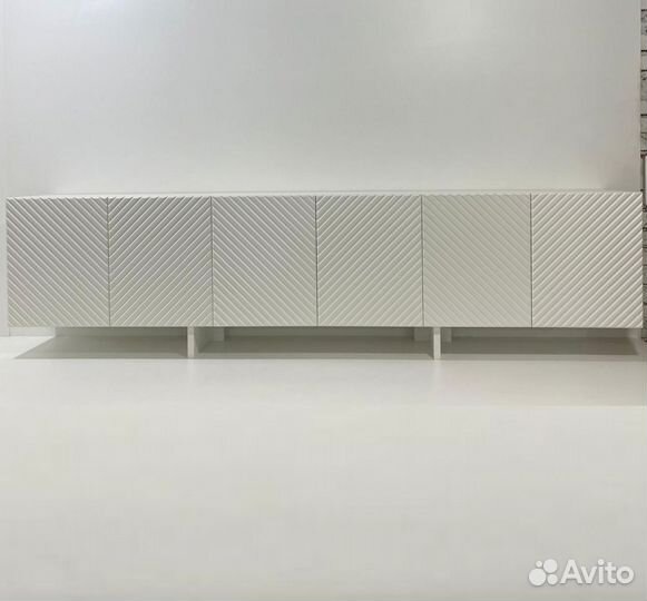 Тумба TV в белом цвете (с доставкой)