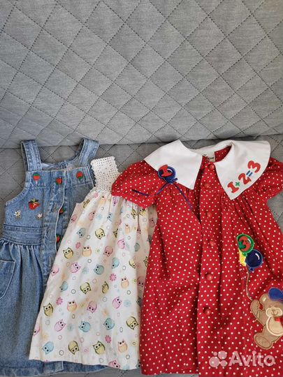 Вещи пакетом на девочку 86
