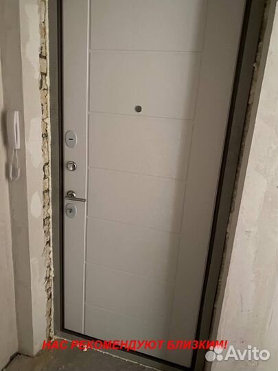 Тёплая дверь металлическая в дом