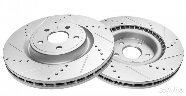 Тормозные диски передние Jeep WK2 SRT 380х34мм